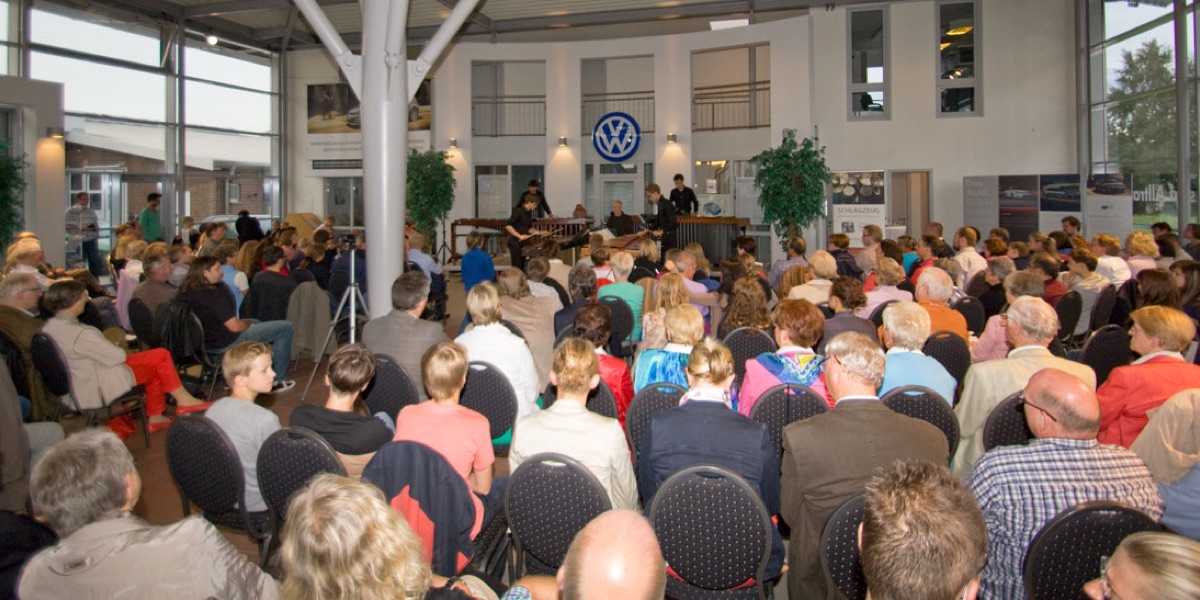 Marimba-Festiva-Quartett im Weinhaus Bücker